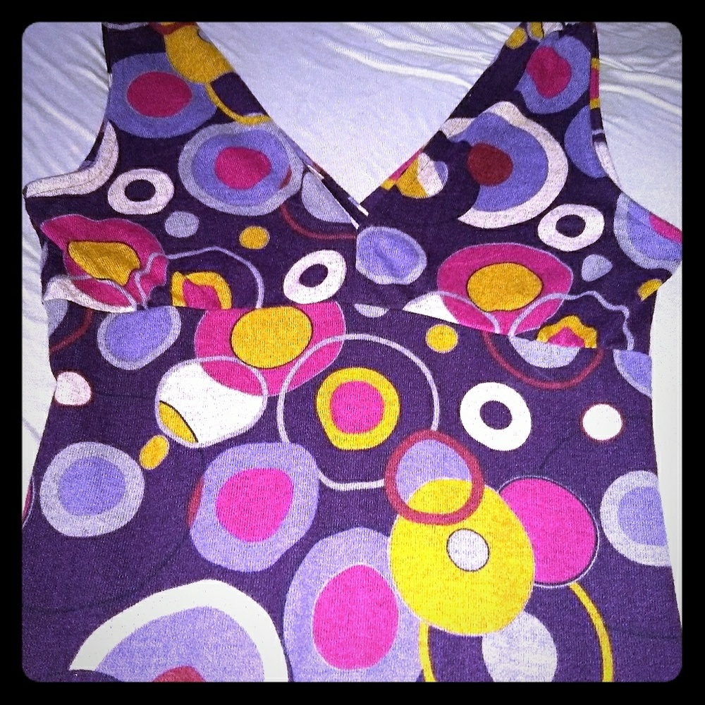 💜❤️ Vintage Dress size L Sleeveless ❤️💜
